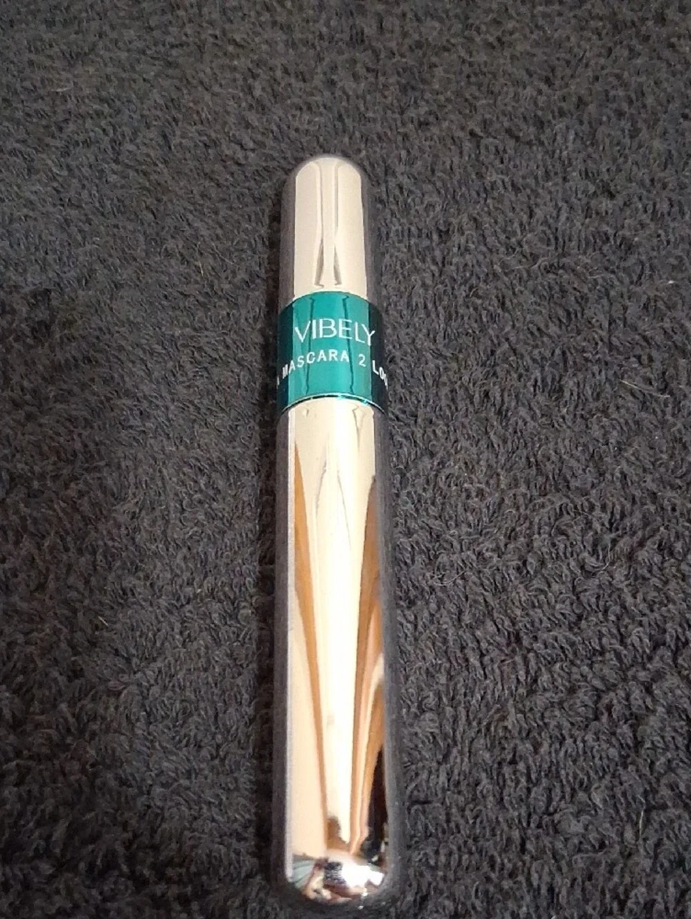 Vibely Silver Tube Mascara - 5x Longer Waterproof - 2 in 1 - 4D Silk